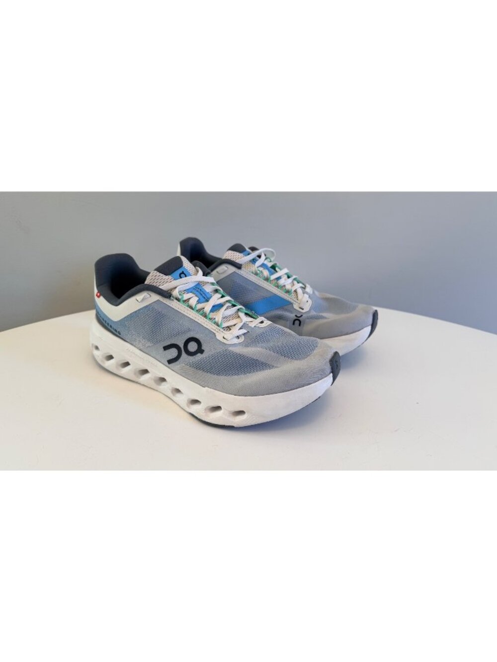 On Running Cloudsurfer Next Wide Niagara White Womens Running Shoes Size 8.5